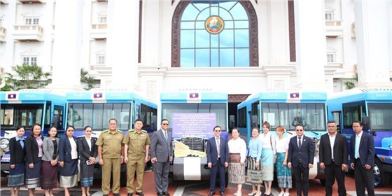 e-Future donate electricity buses to Laos (Sep 9th, 2024 )