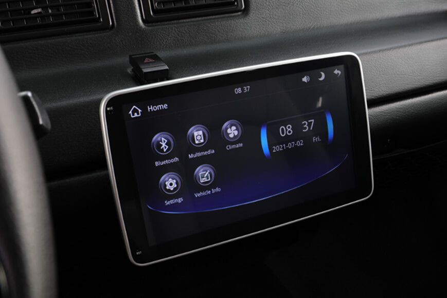Full LCD Digital Cluster