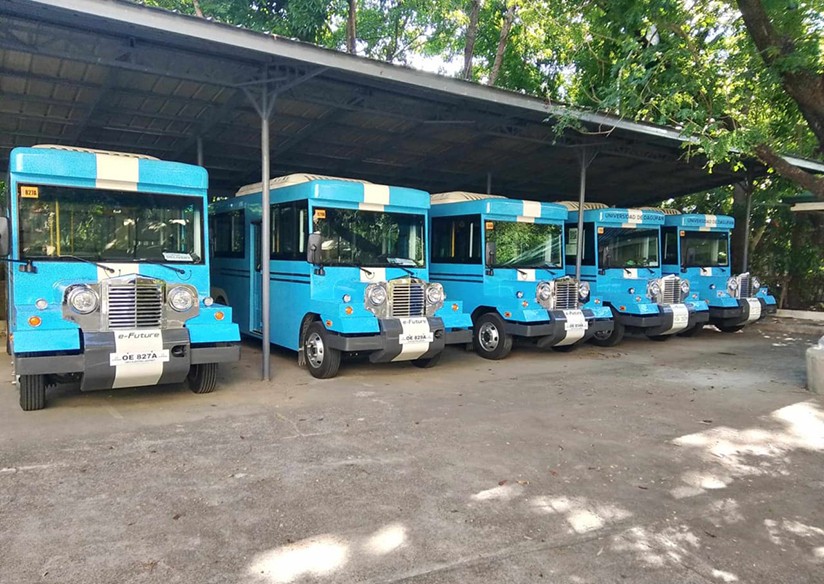 Congratulations to Dagupan University (UDD) on winning three more E-Future all-electric Jeepney shuttles!