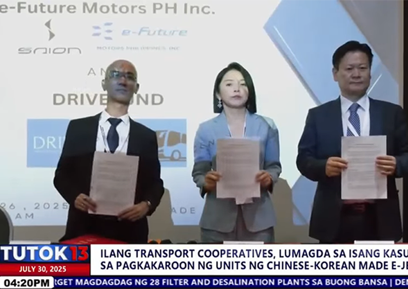 E-Future Motors PH Inc. is driven not only by revenue, but more importantly by its mission to support the Filipino transport sector.
