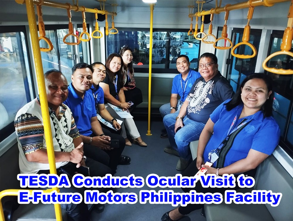TESDA Conducts Ocular Visit to E-Future Motors Philippines Facility