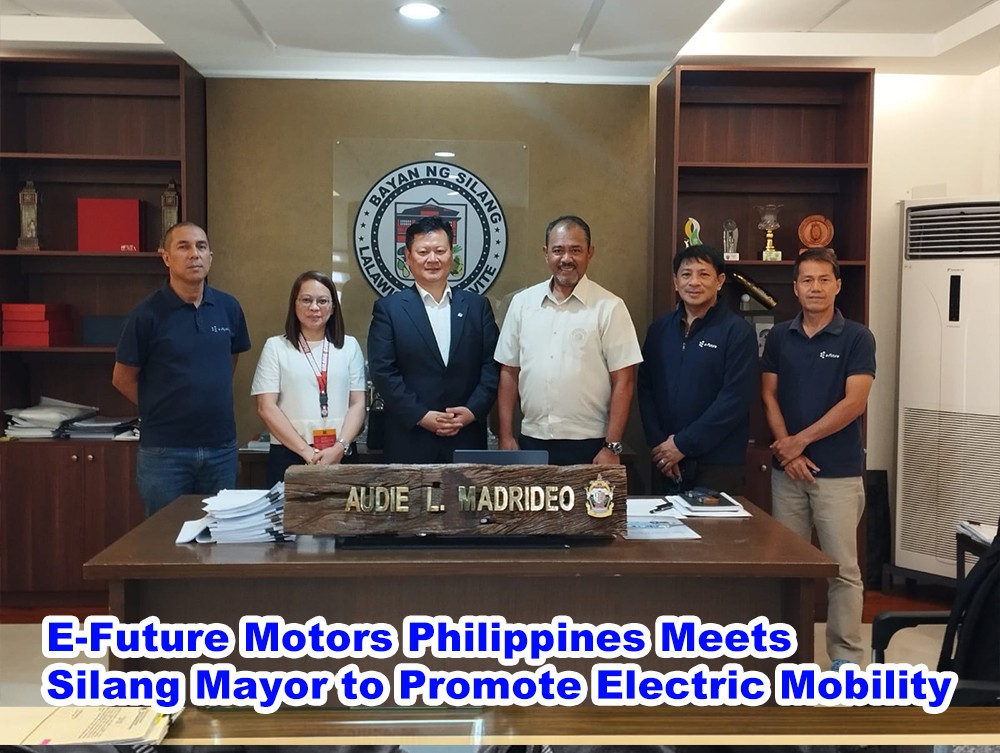 E-Future Motors Philippines Meets Silang Mayor to Promote Electric Mobility