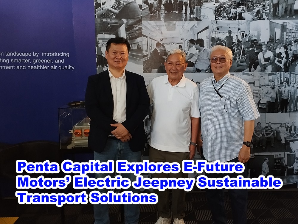 Penta Capital Explores E-Future Motors’ Electric Jeepney Sustainable Transport Solutions
